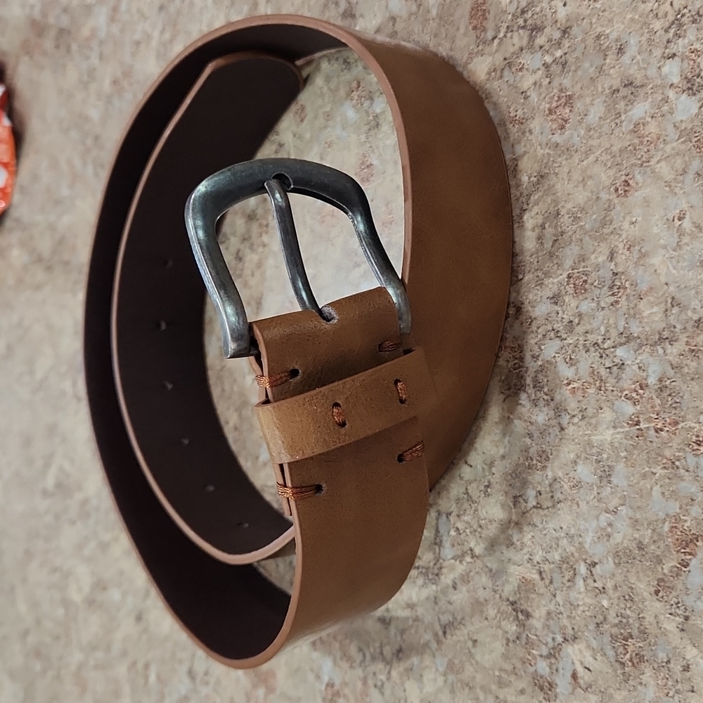 Brown Adjustable Belt